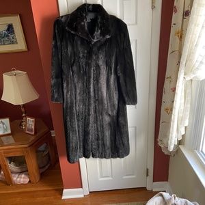 Black Mink Coat